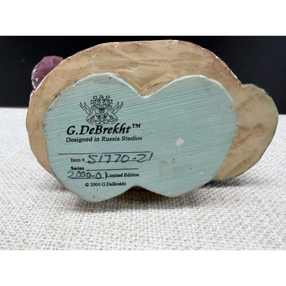 G DeBrekht Russian‎ Santa Blue Coat Limited Edition Hand Painted 2000